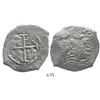 Image 1 : Potosi, Bolivia, cob 8 reales, 1668E.