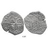 Image 1 : Potosi, Bolivia, cob 8 reales, 1677E.