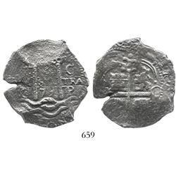 Potosi, Bolivia, cob 8 reales, 1679C.