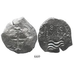 Potosi, Bolivia, cob 8 reales, 1679C.