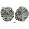Image 1 : Potosi, Bolivia, cob 8 reales, 1679V.