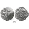 Image 1 : Potosi, Bolivia, cob 4 reales, 1679C.