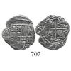 Image 1 : Potosi, Bolivia, cob 1 real, Philip IV, assayer E, scarce.
