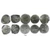 Image 1 : Lot of 5 Potosi, Bolivia, shield-type cob 1R, Philip II-IV.