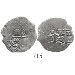 Potosi, Bolivia, cob 1 real, 1659E.