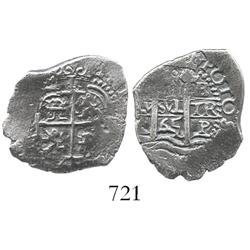 Potosi, Bolivia, cob 1 real, 1665E.