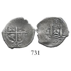 Potosi, Bolivia, cob 1 real, 1669E.
