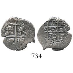 Potosi, Bolivia, cob 1 real, 1670E.