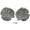 Image 1 : Potosi, Bolivia, cob 1 real, 1670E.