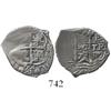 Image 1 : Potosi, Bolivia, cob 1 real, 1673E.