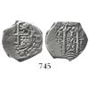 Image 1 : Potosi, Bolivia, cob 1 real, 1675E.