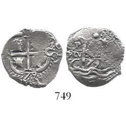 Potosi, Bolivia, cob 1 real, 1679C.