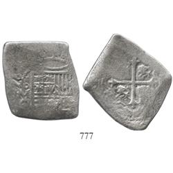 Mexico City, Mexico, cob 8 reales, (1)676G, very rare.