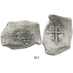 Mexico City, Mexico, cob 8 reales, (1)715(J), desirable date.