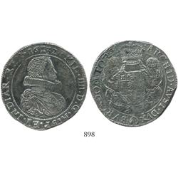 Tournai, Spanish Netherlands, portrait ducatoon, Philip IV, 1632, very choice and rare.