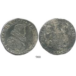 Tournai, Spanish Netherlands, portrait ducatoon, Philip IV, 1634, choice and rare.