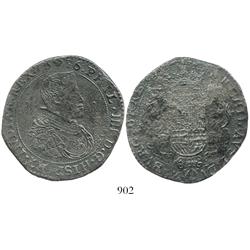 Brabant, Spanish Netherlands (Brussels mint), portrait ducatoon, Philip IV, 1636.