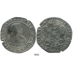 Brabant, Spanish Netherlands (Antwerp mint), portrait ducatoon, Philip IV, 1662, choice.