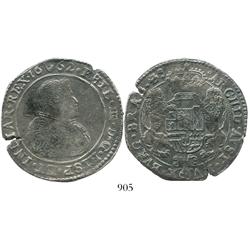 Brabant, Spanish Netherlands (Antwerp mint), portrait ducatoon, Philip IV, 1662, choice.