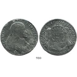 Flanders, Spanish Netherlands, portrait ducatoon, Charles II, 1694, very rare.