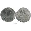 Image 1 : Flanders, Spanish Netherlands, portrait half ducatoon, Philip IV, 1665, very rare.