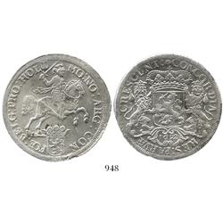 Holland, United Netherlands, "rider" ducatoon, 1692, scarce date.
