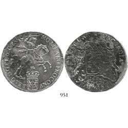Gelderland, United Netherlands, "rider" ducatoon, 1733, choice.
