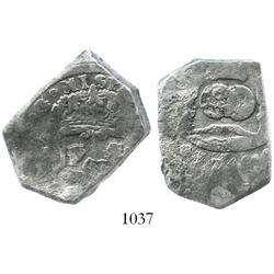 Guatemala, cob 8 reales, 1740J.