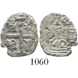 Lima, Peru, cob 1 real, 1742(V).