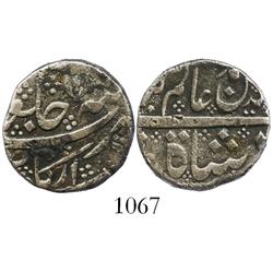 India (Mughal Empire), rupee, (1700s), rare provenance.