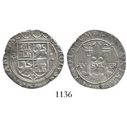 Mexico City, Mexico, 2 reales, Charles-Joanna, "Late Series," oM to left, L to right.