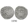 Image 1 : Lima, Peru, cob 1/2 real, Philip II, assayer Rincon.