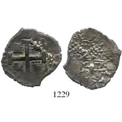 Lima, Peru, cob 2 reales, 1719M.