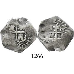 Lima, Peru, cob 1 real, 1693V.
