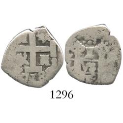 Lima, Peru, cob 1 real, 1718M.