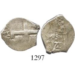 Lima, Peru, cob 1 real, 1723M.