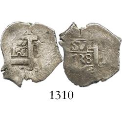 Lima, Peru, cob 1 real, 1738(N).