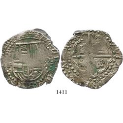 Potosi, Bolivia, cob 8 reales, 162(8-9)P.