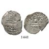 Image 1 : Potosi, Bolivia, cob 1 real, 1646, assayer not visible, very rare.