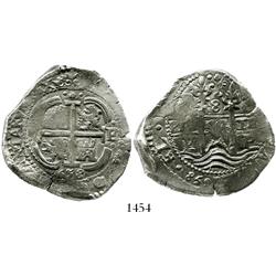 Potosi, Bolivia, cob 8 reales, 1658E.