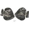 Image 1 : Potosi, Bolivia, cob 8 reales, 1685VR, cut into heart shape.
