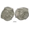 Image 1 : Potosi, Bolivia, cob 4 reales, 1682V.