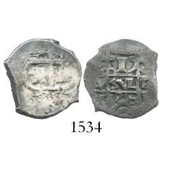 Potosi, Bolivia, cob 1 real, 1716Y.