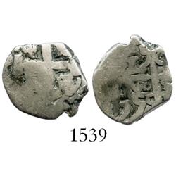 Potosi, Bolivia, cob 1 real, 1755q.