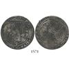 Image 1 : Seville, Spain, 4 reales, Ferdinand-Isabel, assayer Gothic D to right of arrows.