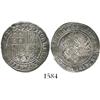 Image 1 : Granada, Spain, 1 real, Ferdinand-Isabel, assayer circlet to right and left of shield, mintmark Goth