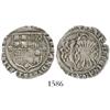 Image 1 : Seville, Spain, 1 real, Ferdinand-Isabel, assayer * to right, mintmark S to left of shield.