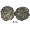 Image 1 : Granada, Spain, 1/2 real, Ferdinand-Isabel, mintmark G and assayer R below yoke.