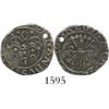 Image 1 : Granada, Spain, 1/2 real, Ferdinand-Isabel, assayer circlets above and mintmark G below yoke.