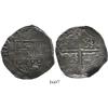 Image 1 : Seville, Spain, cob 8 reales, (161)2D/B, unlisted over-assayer.